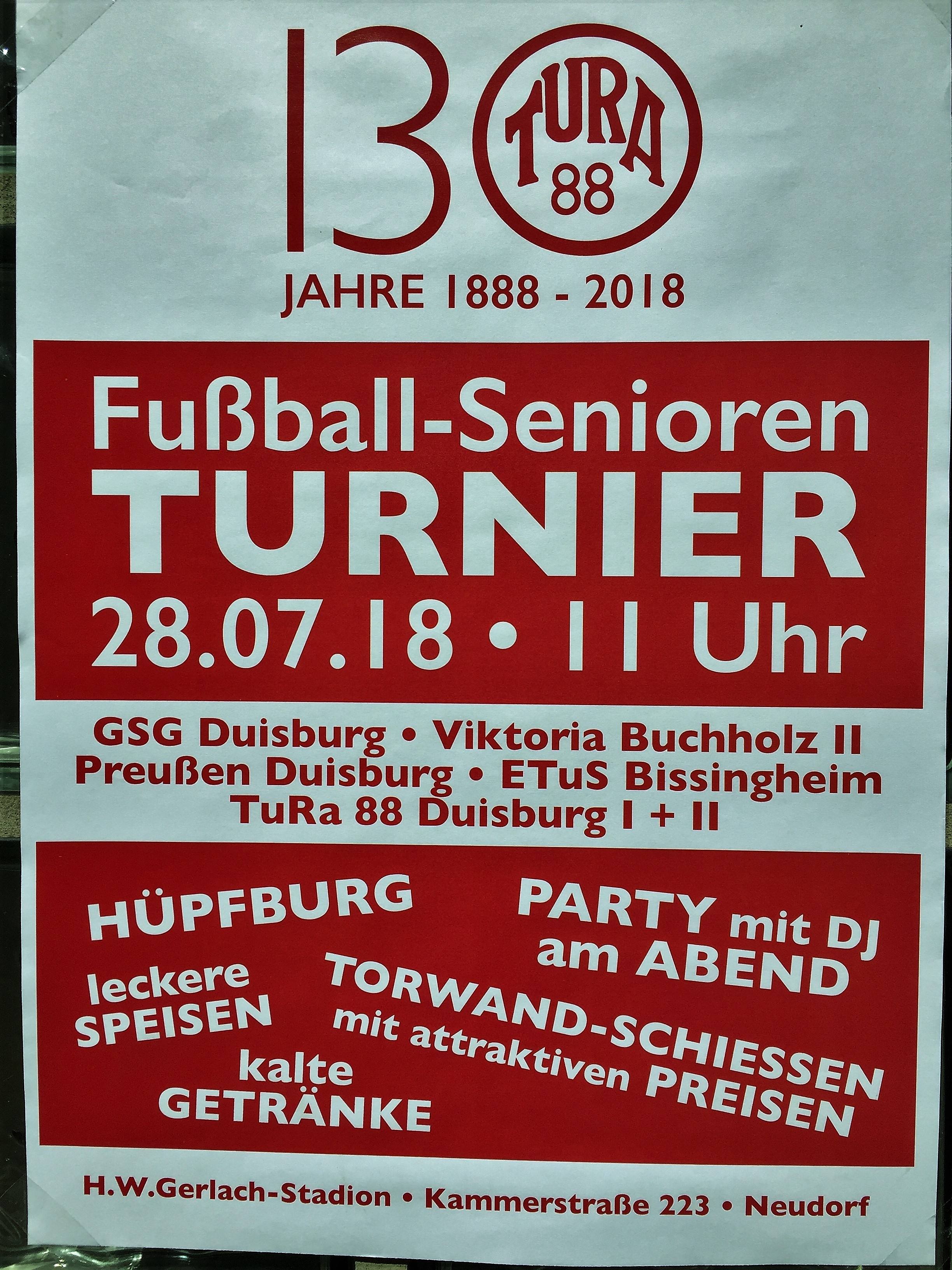 130 Jahre Tura 88